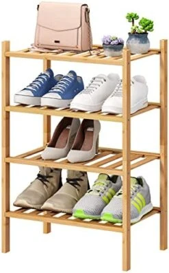 Viewcare 3-Tier Free Standing Shoe Racks, Stackable | Beautiful | Natural | Functional | Sturdy, Bamboo Shoe Rack For Entryway Hallway Closet 29 Viewcare 3-Tier Free Standing Shoe Racks, Stackable | Beautiful | Natural | Functional | Sturdy, Bamboo Shoe Rack For Entryway Hallway Closet -Safavieh Furniture 41yzTcBP41L. AC