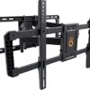 ECHOGEAR TV Wall Mount For Large TVs Up To 90" - Full Motion With Smooth Swivel, Tilt, & Extension - Universal Design Works With Samsung, Vizio, LG & More - Includes Hardware & Wall Drilling Template