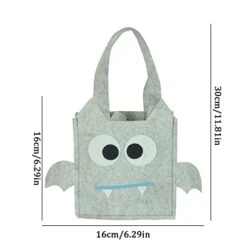 1 Pieces Halloween Bucket Halloween Candy Basket Magic Hat Canvas Buckets Bat Tote Bags Reusable Bags For Kids Halloween Party Celeb Dolls (A, One Size) 9 1 Pieces Halloween Bucket Halloween Candy Basket Magic Hat Canvas Buckets Bat Tote Bags Reusable Bags For Kids Halloween Party Celeb Dolls (A, One Size) -Safavieh Furniture 41zXyUxJYsL