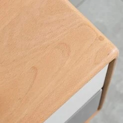 FURUIWUFENG Nightstand Wood Bedside Cabinet Simple Household Drawer Type Locker Living Room Bedroom Bedside Locker End Table -Safavieh Furniture 41zx8HtkDuL