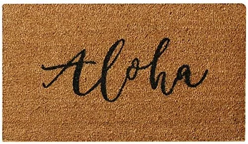 Rubber-Cal "Island Greetings – Aloha (Hello) Welcome Mat 15mm X 18" X 30" 5 Rubber-Cal "Island Greetings – Aloha (Hello) Welcome Mat 15mm X 18" X 30" - Image 5