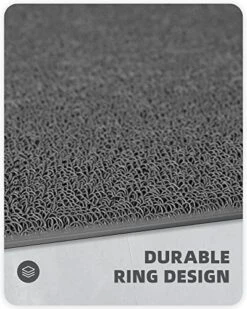 Color G Door Mats Outdoor Indoor, 30"x47" Anti-Slip/Skid Waterproof Front Door Mat, Durable Outdoor Mats For Home Entrance, Dirt Trapper Door Mat Entry Mat, Easy To Clean, Outside Door Mat, Dark Grey