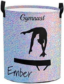 Cute Jungle Animals Personalized Laundry Basket Clothes Hamper With Handles Waterproof,Custom Collapsible Laundry Storage Baskets For Bedroom,Bathroom Decorative Large Capacity -Safavieh Furniture 510Qxh0OitL. AC