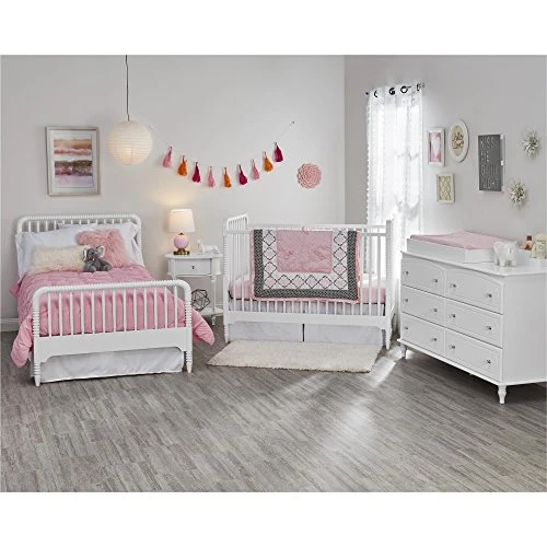 Little Seeds Rowan Valley Laren 6 Drawer Changing Table, White 5 Little Seeds Rowan Valley Laren 6 Drawer Changing Table, White - Image 5