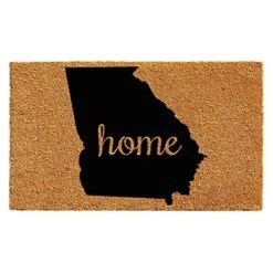 Calloway Mills 102431830 Georgia Doormat, 18" X 30", Natural/Black