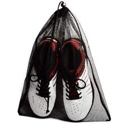 Youkang Nylon Mesh Drawstring Bag - Mesh Ditty Bag For Equipment Storage Nylon Travel Bag With Drawstring Cord Lock Closure Net Bag For Toys,Shoe,Basketball ,Golf Balls, Laundry Bag Pack Of 4 -Safavieh Furniture 512RuBCdD6L