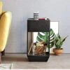 Square Rotating Cabinet Modern Living Room Bedroom Small Side Storage Bedside Table-60 * 32cm (Color : B)(Color:B)