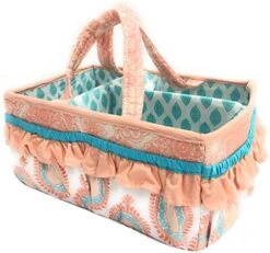 Bacati - Paisley Kids Storage (Collapsible Hamper 14 X 14 X 19 Inches, Lilac/Purple/Aqua) 23 Bacati - Paisley Kids Storage (Collapsible Hamper 14 X 14 X 19 Inches, Lilac/Purple/Aqua) -Safavieh Furniture 512oNnr64AL