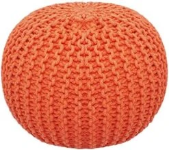 COTTON CRAFT - Hand Knitted Cable Style Dori Pouf - Ivory - Floor Ottoman - Cotton Braid Cord - Handmade & Hand Stitched - Truly One Of A Kind Seating - 20 Dia X 14 High 24 COTTON CRAFT - Hand Knitted Cable Style Dori Pouf - Ivory - Floor Ottoman - Cotton Braid Cord - Handmade & Hand Stitched - Truly One Of A Kind Seating - 20 Dia X 14 High -Safavieh Furniture 512ze0LJvsL. AC