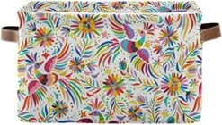 Oyihfvs Hippy Vintage Hamper Bus Surfboard Flowers Palm Trees Square Shelves Storage Basket Bin, Waterproof Laundry Hamper Bucket, Baby Nursery Organizer With Handles For Toys Clothes Room Closets 27 Oyihfvs Hippy Vintage Hamper Bus Surfboard Flowers Palm Trees Square Shelves Storage Basket Bin, Waterproof Laundry Hamper Bucket, Baby Nursery Organizer With Handles For Toys Clothes Room Closets -Safavieh Furniture 513ljI49iVS. AC