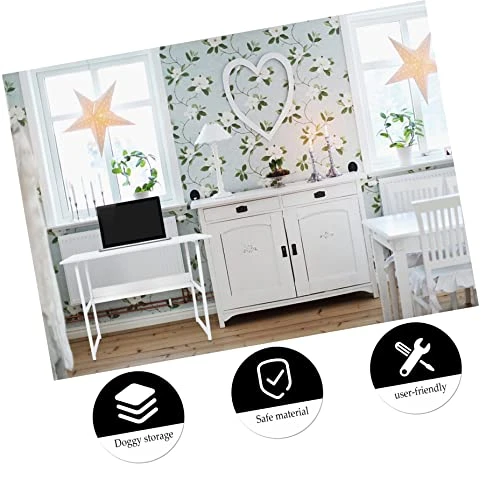 WOONEKY Desks 1 PC Bookshelf Children Home Kids Table Modern Computer Desk Study Writing Bedroom Laptop Laptop Desk 6 WOONEKY Desks 1 PC Bookshelf Children Home Kids Table Modern Computer Desk Study Writing Bedroom Laptop Laptop Desk - Image 6