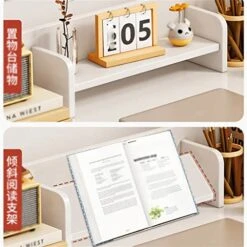 Acquire Rectangular Table Bedroom Girl Workbench Table Student Study Computer Desk Without Chair (Color : D, Size : 140cm) -Safavieh Furniture 514VH9acnOL 3