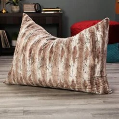 Jaxx Saxx 3.5 Floor Pillow, Premium Luxe Fur - Mountain Fox 18 Jaxx Saxx 3.5 Floor Pillow, Premium Luxe Fur - Mountain Fox -Safavieh Furniture 514tKRX84RL