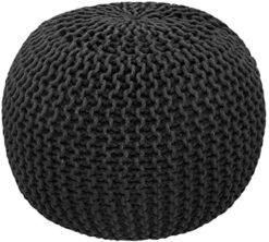 COTTON CRAFT - Hand Knitted Cable Style Dori Pouf - Ivory - Floor Ottoman - Cotton Braid Cord - Handmade & Hand Stitched - Truly One Of A Kind Seating - 20 Dia X 14 High 22 COTTON CRAFT - Hand Knitted Cable Style Dori Pouf - Ivory - Floor Ottoman - Cotton Braid Cord - Handmade & Hand Stitched - Truly One Of A Kind Seating - 20 Dia X 14 High -Safavieh Furniture 514tQt1tzHL. AC