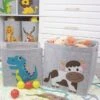 GENERIC Kids Organizer And Storage Boxes-Sundries (Blue Dino)