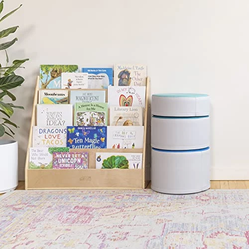 ECR4Kids SoftZone Colorful Stump Stool Set, Flexible Seating, Contemporary, 3-Piece 2 ECR4Kids SoftZone Colorful Stump Stool Set, Flexible Seating, Contemporary, 3-Piece - Image 2