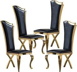 Goderfuu Marble Dining Table For 6 - Marble Dining Room Table With Silver Stainless Steel Base, 78 Inch Rectangle Dining Table Modern Dining Room Table For 6, Gray White Dining Table With Marble Top -Safavieh Furniture 517EJXJ3MRL. AC