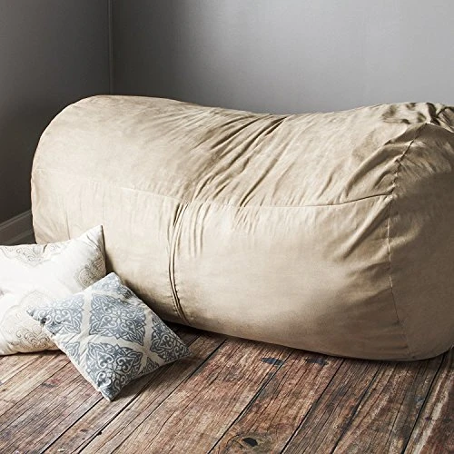 Jaxx 7 Foot Giant Bean Bag Sofa, Camel 6 Jaxx 7 Foot Giant Bean Bag Sofa, Camel - Image 6