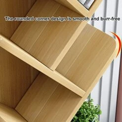 PAKMEZ Tree Shelf, Tree Shape Bookcase Shelf Standing Shelving Unit With Drawer Simple And Modern Multifunctional Floor Stand For Living Room Bedroom (Color : White, Size : 6 Floors) -Safavieh Furniture 517gQvL6W2L