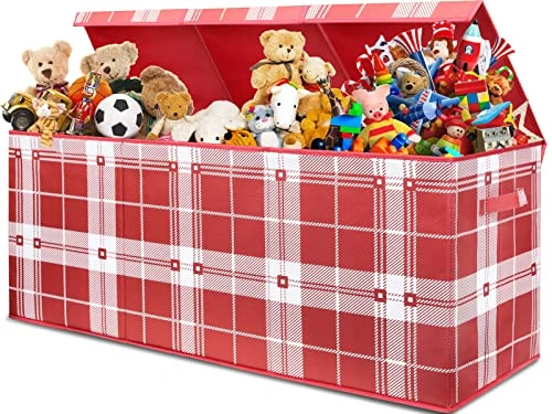 Toy Chest For Boys, Storage Bins For Toys, Toy Box For Boys, Kids Toy Storage Bins, Sturdy & Foldable, Removable Divider, Large Storage Containers For Playroom, Bedroom, Closet, Home, Dinosaur Pattern 6 Toy Chest For Boys, Storage Bins For Toys, Toy Box For Boys, Kids Toy Storage Bins, Sturdy & Foldable, Removable Divider, Large Storage Containers For Playroom, Bedroom, Closet, Home, Dinosaur Pattern - Image 6