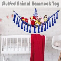 Toy Hammock For Stuffed Animals Hammock Corner, Macrame Toy Hammock, Hanging Stuffed Animal Storage Holder Teddy Bear Net Gifts For Kids Room -Safavieh Furniture 518By4qiPEL