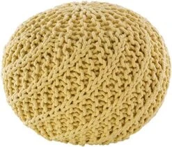 Artistic Weavers McIntosh Cotton Knitted Round Pouf 14"H X 20"W X 20"D,Saffron 24 Artistic Weavers McIntosh Cotton Knitted Round Pouf 14"H X 20"W X 20"D,Saffron -Safavieh Furniture 518R7w4ltqL. AC