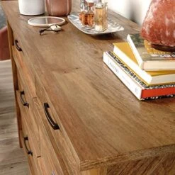 Sauder Cannery Bridge Storage Wall, L: 48.31" X W: 15.59" X H: 71.97", Sindoori Mango Finish & Cannery Bridge Dresser, Sindoori Mango Finish 14 Sauder Cannery Bridge Storage Wall, L: 48.31" X W: 15.59" X H: 71.97", Sindoori Mango Finish & Cannery Bridge Dresser, Sindoori Mango Finish -Safavieh Furniture 519HkQPjCGL