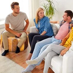 Bohepuffex Handmade Moroccan Pouf Foot Stool Round & Large Storage Cover Bohemian Style Ottoman An Exotic Décor For Living Room Bedroom Or Wedding Gifts Faux Leather Unstuffed Only Cover (color Block) 15 Bohepuffex Handmade Moroccan Pouf Foot Stool Round & Large Storage Cover Bohemian Style Ottoman An Exotic Décor For Living Room Bedroom Or Wedding Gifts Faux Leather Unstuffed Only Cover (color Block) -Safavieh Furniture 519KUXJ21OS