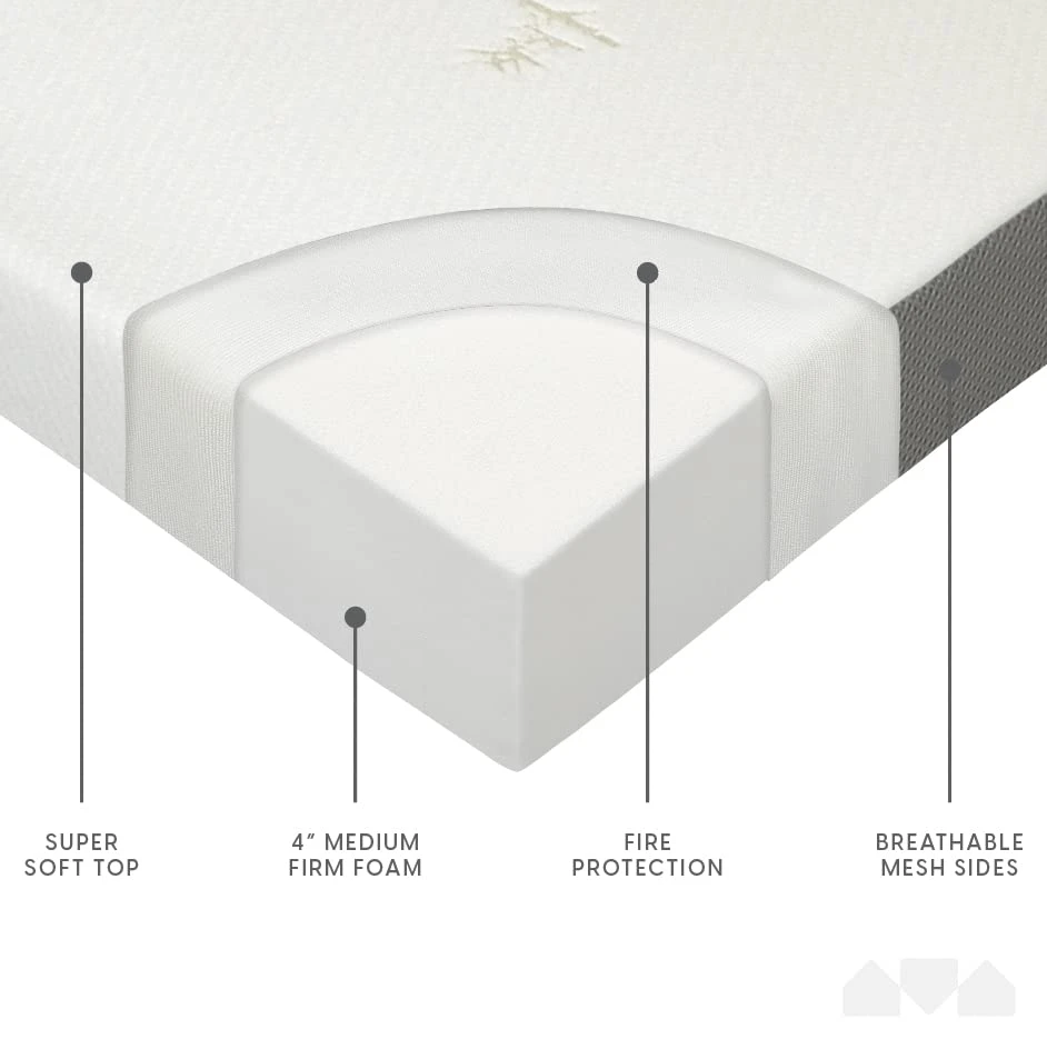 Tri Folding Mattress With Washable Cover (Twin) 3 Tri Folding Mattress With Washable Cover (Twin) - Image 3