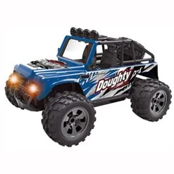 Wangch 2WD Shock-Absorbing Remote Control Off-Road Vehicle, 2.4G Wireless RC Car, Headlight With Light, All-Terrain Climbing Toy Truck, Birthday Gift For Boys And Girls
