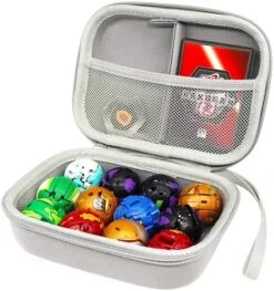 FCDYLBD Toy Organizer Case Compatible With Bakugan Battle Planet, BakuCores, Armored Alliance, Geogan Rising, Toy Organizer Storage Container Holder (40, Black) -Safavieh Furniture 519we3hcoAL. AC