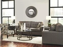 Signature Design By Ashley 9910160 Accent Chair, Brown Geometric -Safavieh Furniture 519zxieYjVL
