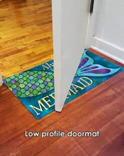 Toland Home Garden 800501 Mermaid Tail Funny Door Mat 18x30 Inch Outdoor Doormat For Entryway Indoor Entrance -Safavieh Furniture 51Ank2C2ybL