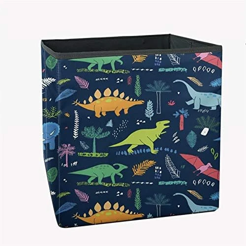 Dremagia Collapsible Storage Box Bin Cube Fabric Open Toy Chest Container, Yellow School Bus 11 Dremagia Collapsible Storage Box Bin Cube Fabric Open Toy Chest Container, Yellow School Bus - Image 11