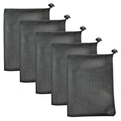 Toddmomy 10 Pcs Storage Bag Organizer Golf Ball Bag Hand Bag Storage Organizer Mesh Storage Bag Sports Net Bag