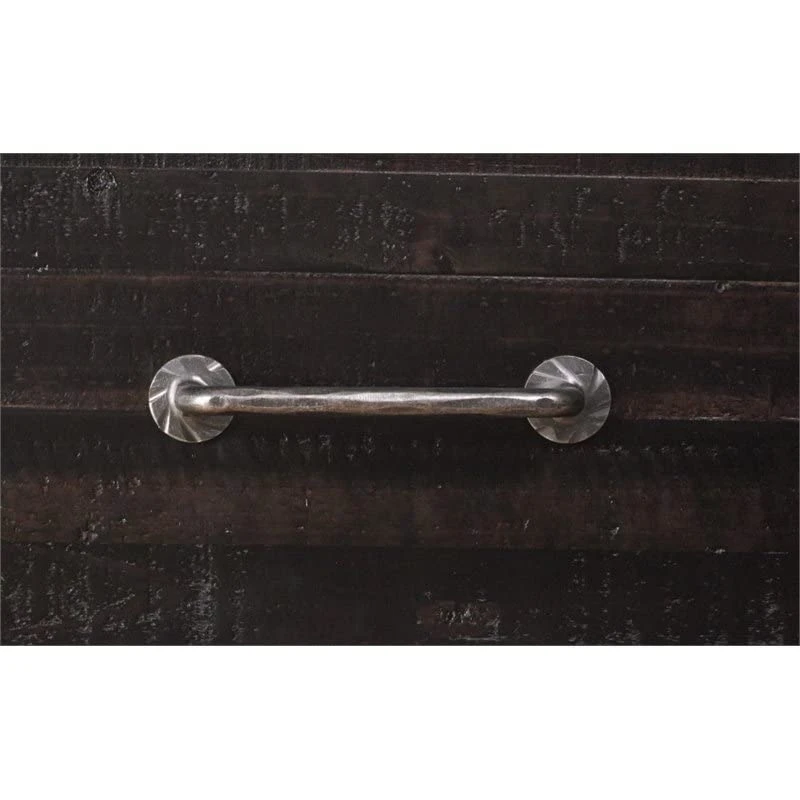 BOWERY HILL 1 Drawer 1 Storage Wooden Bedside Nightstand In Cafe 3 BOWERY HILL 1 Drawer 1 Storage Wooden Bedside Nightstand In Cafe - Image 3