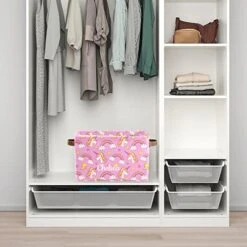 Dreamy Unicorns Rainbows Personalized Large Storage Box For Toy,Bathroom,Nursery,Home Kitchen Shelves,Custom Closet Decorative Storage Bins 1 Pack 18 Dreamy Unicorns Rainbows Personalized Large Storage Box For Toy,Bathroom,Nursery,Home Kitchen Shelves,Custom Closet Decorative Storage Bins 1 Pack -Safavieh Furniture 51CC25KQwxL