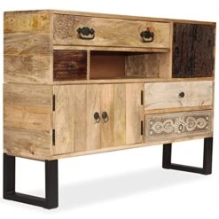 VidaXL Sideboard Solid Mango Wood 45.3"x11.8"x31.5"