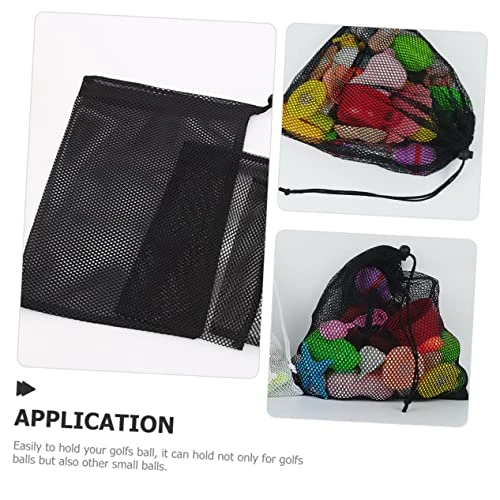 CLISPEED 10 Pcs Hand Bag Storage Organizer Mesh Organizer Bags Mesh Bags For Travel Mesh Golf Pouch Net Ball Bag 4 CLISPEED 10 Pcs Hand Bag Storage Organizer Mesh Organizer Bags Mesh Bags For Travel Mesh Golf Pouch Net Ball Bag - Image 4