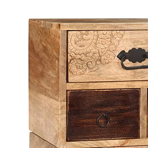 VidaXL Sideboard Solid Mango Wood 45.3"x11.8"x31.5" 3 VidaXL Sideboard Solid Mango Wood 45.3"x11.8"x31.5" - Image 3