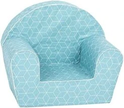 Delsit Toddler Chair & Kids Armchair - European Made Kid Sized Frameless Foam Chair With Removable Cover - Perfect Reading Chairs For Toddlers - Lightweight Playroom Decor (Gray With Stars) -Safavieh Furniture 51E5Sh1TwbL. AC