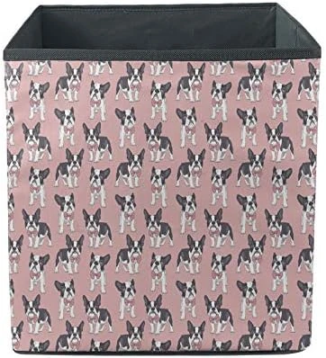 Dremagia Collapsible Storage Box Bin Cube Fabric Open Toy Chest Container, Yellow School Bus 9 Dremagia Collapsible Storage Box Bin Cube Fabric Open Toy Chest Container, Yellow School Bus - Image 9