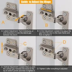 VINGLI White Pantry Cabinet, Tall Kitchen Pantry Storage Cabinet, Freestanding Pantry Cupboard, 2 Door Pantry For Laundry Room, Kitchen, Apartment 11 VINGLI White Pantry Cabinet, Tall Kitchen Pantry Storage Cabinet, Freestanding Pantry Cupboard, 2 Door Pantry For Laundry Room, Kitchen, Apartment -Safavieh Furniture 51EIwm7XcTL