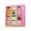 HMGGDD DIY Non-Woven Fold Portable Storage Furniture When The Quarter Wardrobe Cabinet Bedroom Furniture Wardrobe Bedroom Organ