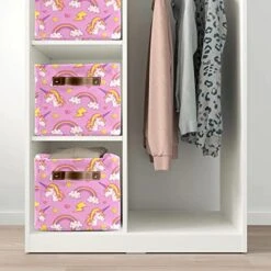 Dreamy Unicorns Rainbows Personalized Large Storage Box For Toy,Bathroom,Nursery,Home Kitchen Shelves,Custom Closet Decorative Storage Bins 1 Pack 19 Dreamy Unicorns Rainbows Personalized Large Storage Box For Toy,Bathroom,Nursery,Home Kitchen Shelves,Custom Closet Decorative Storage Bins 1 Pack -Safavieh Furniture 51EgCC29nQL