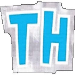 Amscan '0711902 Letters TH Personalized Stickers-1 PC