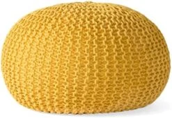 Christopher Knight Home Nahunta Pouf, Coral 23 Christopher Knight Home Nahunta Pouf, Coral -Safavieh Furniture 51G tCGbp L. AC