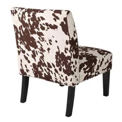 Christopher Knight Home Kassi Fabric Dining Chair, Milk Cow -Safavieh Furniture 51GFitRrXRL