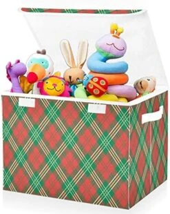 FULUHUAPIN Snowflake Pretty Pattern Toy Storage Box Chest With Lid, 16.5"x12.6"x11.8" Sturdy Toys Organizer Boxes Bin Baskets For Boy, Girl, Nursery, Closet, Bedroom, Playroom 21011152 21 FULUHUAPIN Snowflake Pretty Pattern Toy Storage Box Chest With Lid, 16.5"x12.6"x11.8" Sturdy Toys Organizer Boxes Bin Baskets For Boy, Girl, Nursery, Closet, Bedroom, Playroom 21011152 -Safavieh Furniture 51GuxEb3KFL. AC