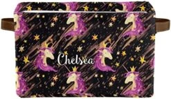 Dreamy Unicorns Rainbows Personalized Large Storage Box For Toy,Bathroom,Nursery,Home Kitchen Shelves,Custom Closet Decorative Storage Bins 1 Pack 25 Dreamy Unicorns Rainbows Personalized Large Storage Box For Toy,Bathroom,Nursery,Home Kitchen Shelves,Custom Closet Decorative Storage Bins 1 Pack -Safavieh Furniture 51Hmv912zQL. AC